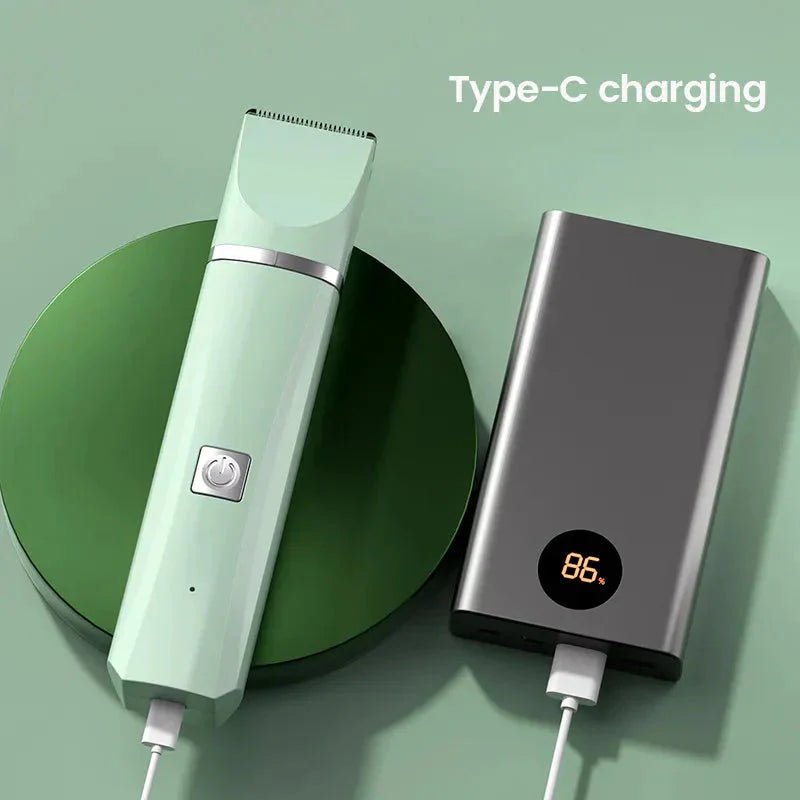 4 in 1 Electric Pet Grooming Kit - Hair Trimmer, Clippers, Nail Grinder for Cats & Dogs - GlowPupy