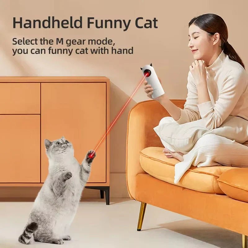 Automatic Cat Toy – Interactive Smart LED Laser - GlowPupy