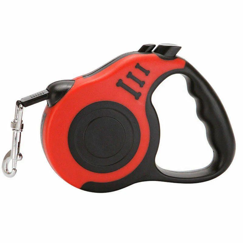 Automatic Retractable Dog Leash - Dual Size Options with Brake & Lock Safety System - GlowPupy