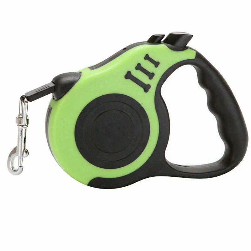 Automatic Retractable Dog Leash - Dual Size Options with Brake & Lock Safety System - GlowPupy