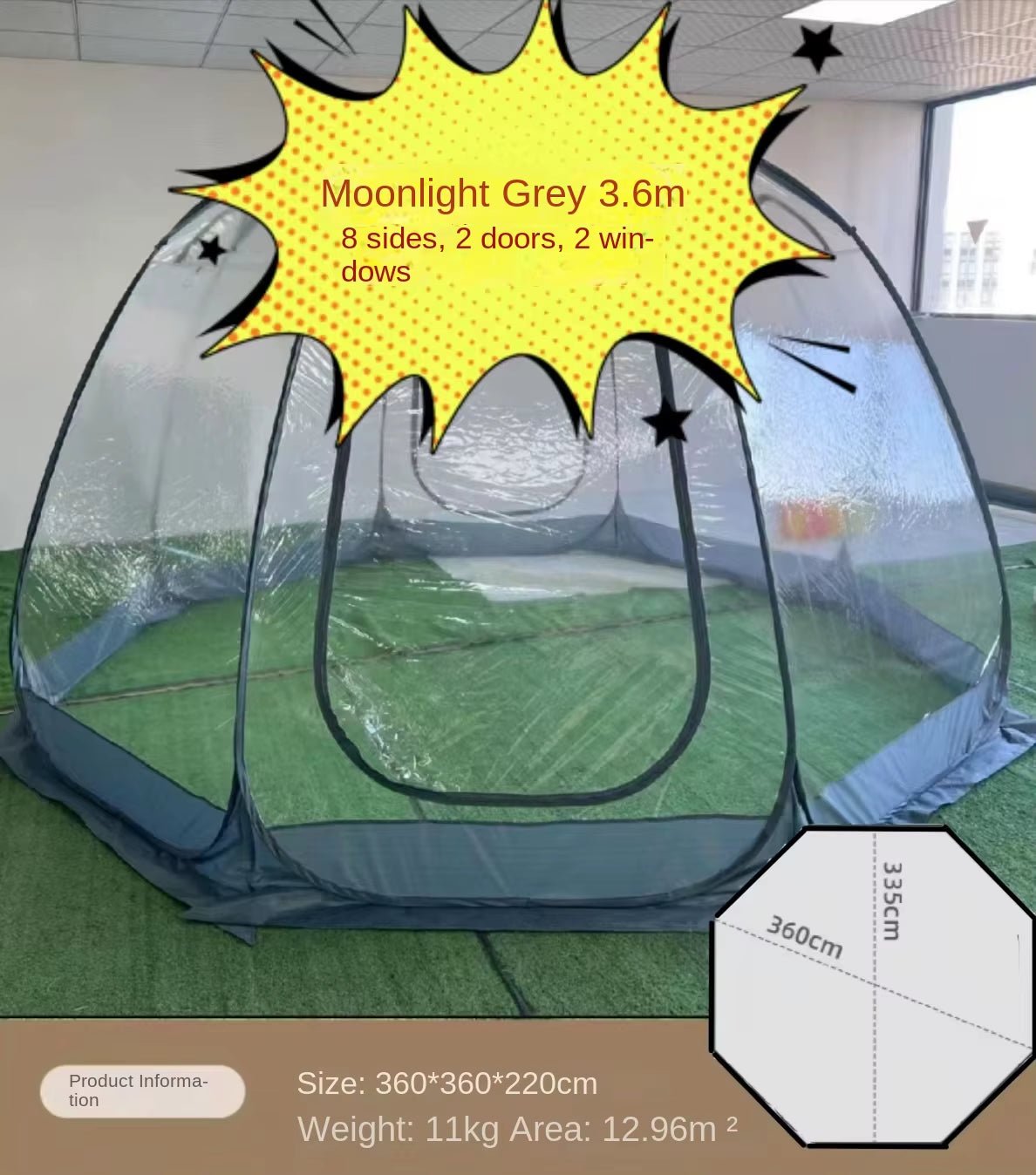 Bubbly Bubble House: Where Camping Meets Cosmic Comfort Under the Stars! - GlowPupi