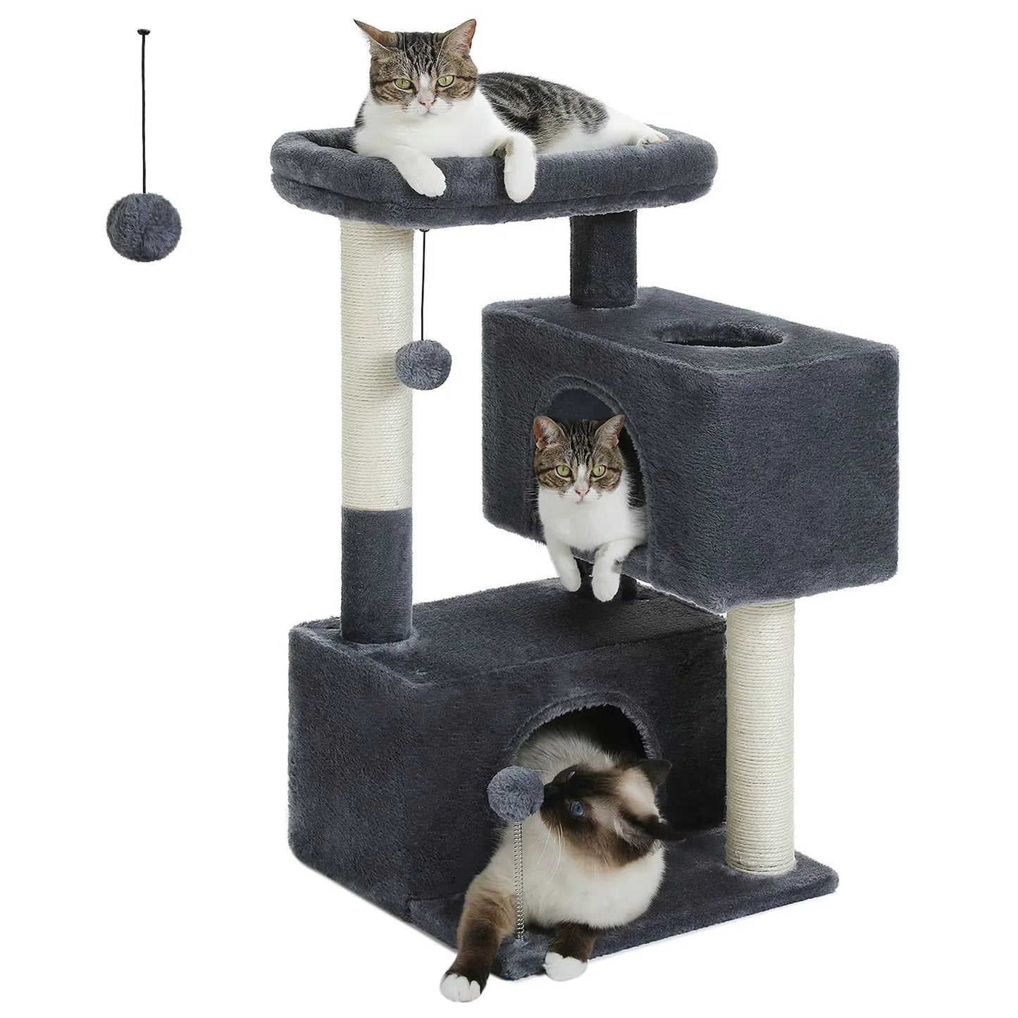 Cat Tree for Large Cats Cat Tower for Indoor - GlowPupy