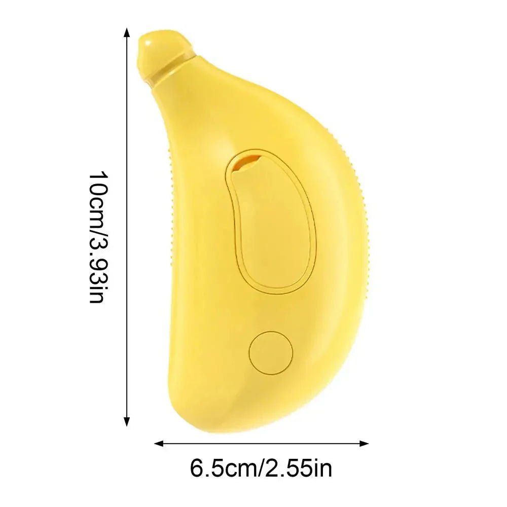 Electric Cat Steam Brush – 3 - In - 1 Pet Grooming Comb with Water Spray for Cats and Dogs, USB Rechargeable - GlowPupy
