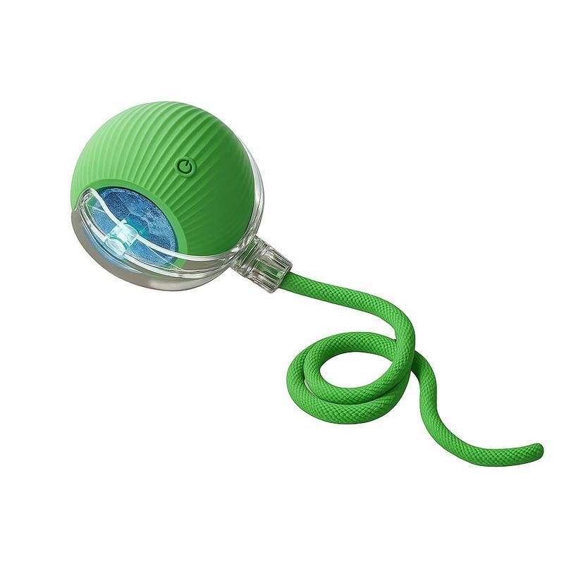 【Halloween Limited】 Mizusu Interactive Cat & Dog Teaser Toy with Two Additional Tails, Kitten Rolling Ball Toy, Pet Supplies, Dog & Cat Accessories Cute Dog Toys - GlowPupi