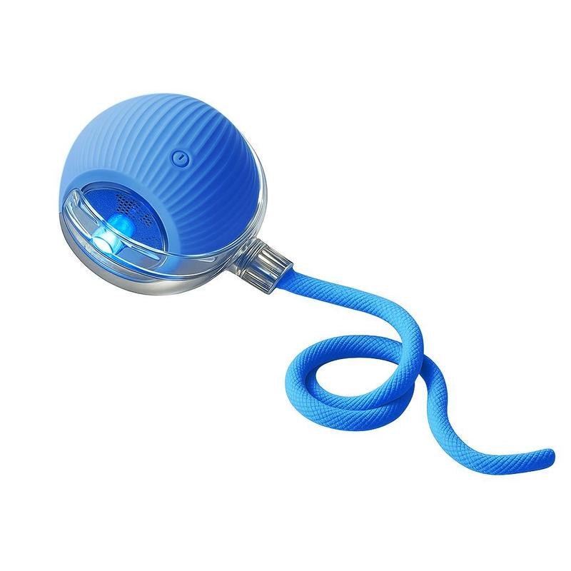 【Halloween Limited】 Mizusu Interactive Cat & Dog Teaser Toy with Two Additional Tails, Kitten Rolling Ball Toy, Pet Supplies, Dog & Cat Accessories Cute Dog Toys - GlowPupi