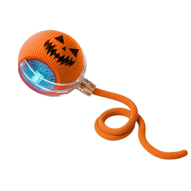 【Halloween Limited】 Mizusu Interactive Cat & Dog Teaser Toy with Two Additional Tails, Kitten Rolling Ball Toy, Pet Supplies, Dog & Cat Accessories Cute Dog Toys - GlowPupi