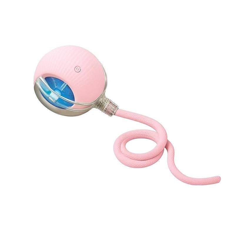 【Halloween Limited】 Mizusu Interactive Cat & Dog Teaser Toy with Two Additional Tails, Kitten Rolling Ball Toy, Pet Supplies, Dog & Cat Accessories Cute Dog Toys - GlowPupi
