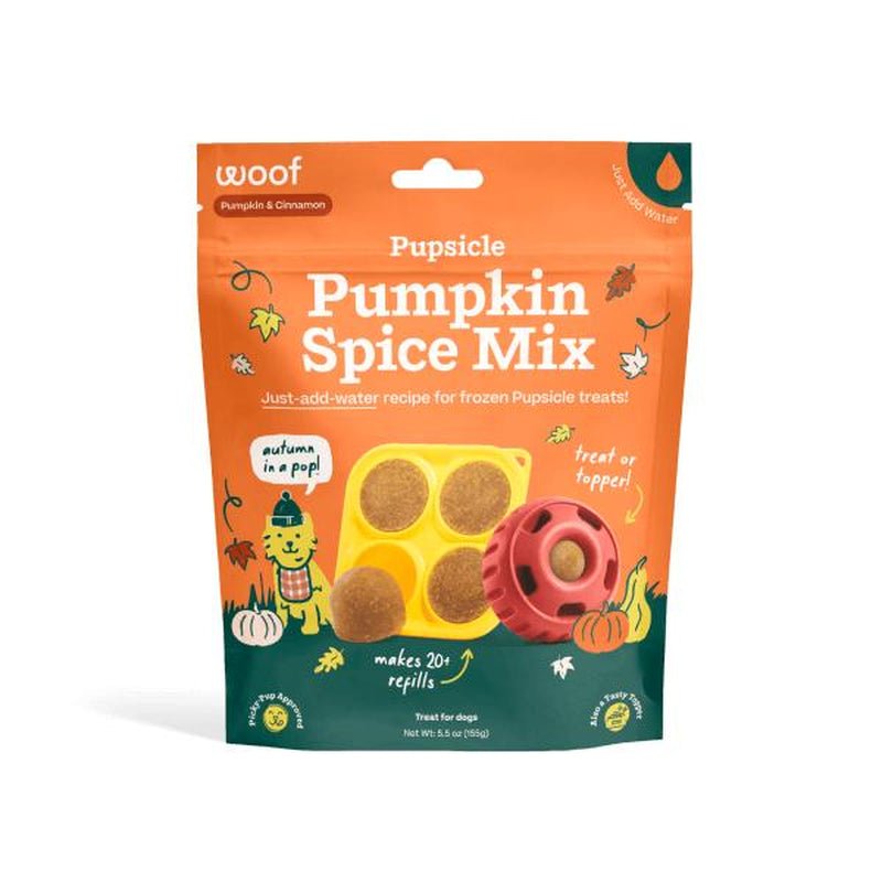 Pumpkin Spice Pupsicle Mix for Homemade Dog Treat Refills - GlowPupi