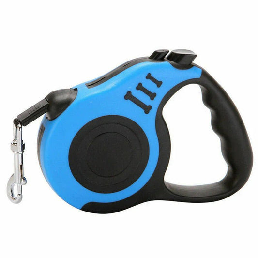 Automatic Retractable Dog Leash - Dual Size Options with Brake & Lock Safety System - GlowPupy