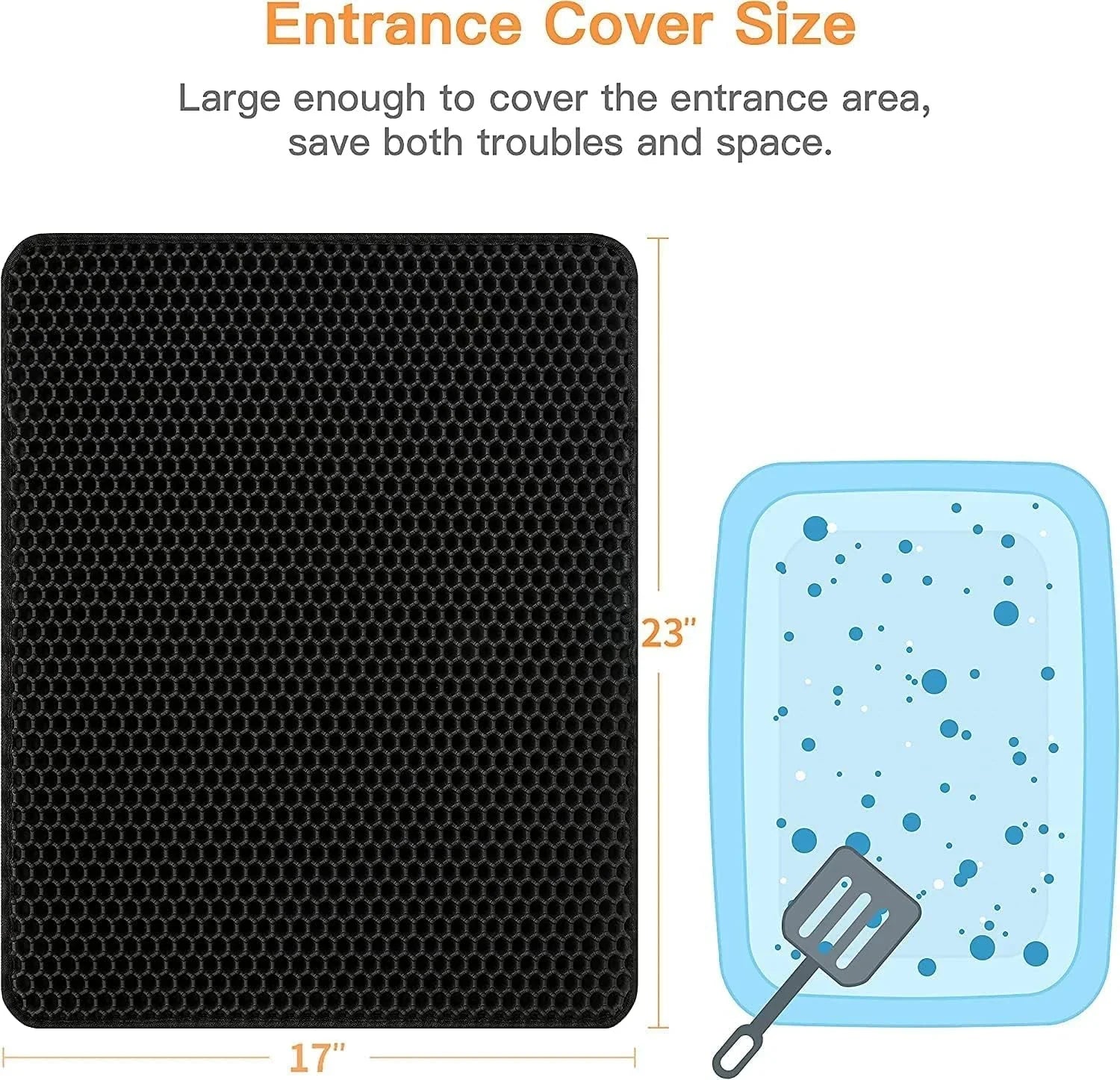 Cat Litter Trapping Mat - GlowPupy