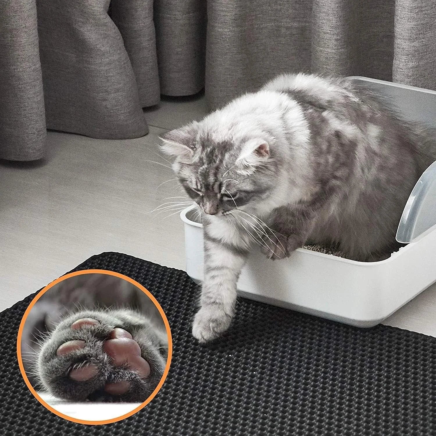 Cat Litter Trapping Mat - GlowPupy
