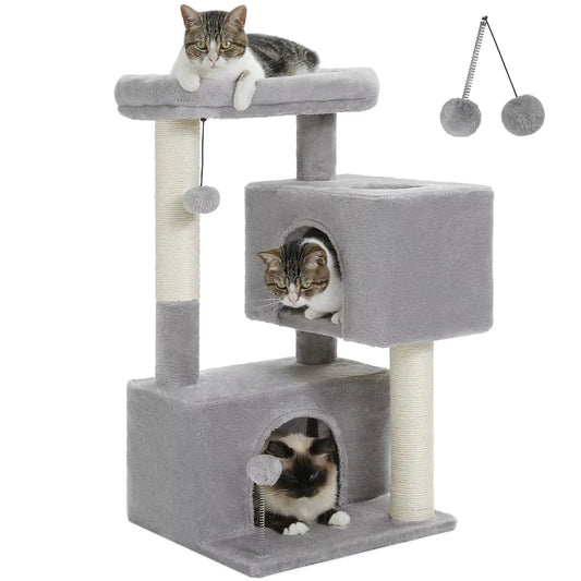 Cat Tree for Large Cats Cat Tower for Indoor - GlowPupy