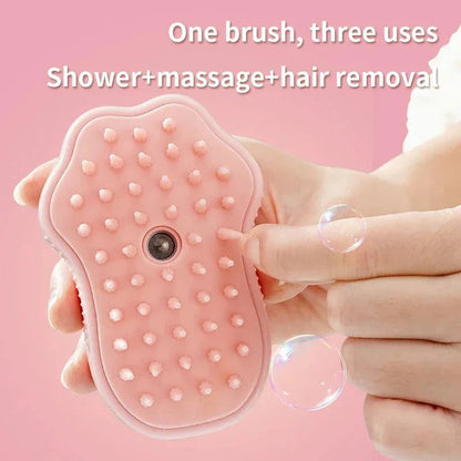 Electric Cat Steam Brush – 3 - In - 1 Pet Grooming Comb with Water Spray for Cats and Dogs, USB Rechargeable - GlowPupy
